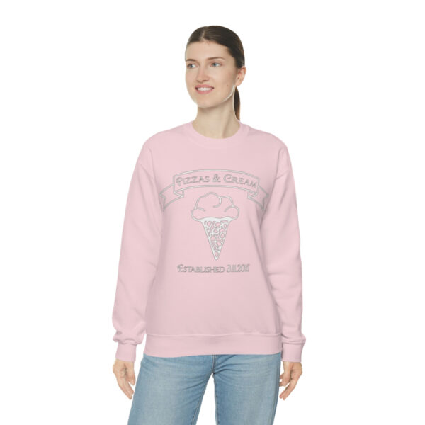 Cream crewneck sweatshirt shop